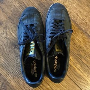Adidas Samba - size 13 - black suede and leather - lightly used